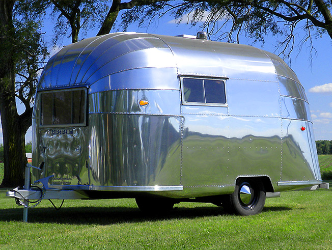 1956 Airstream Bubble - polished