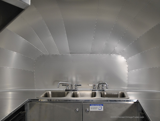 Baha Mar Airstream kitchen sink
