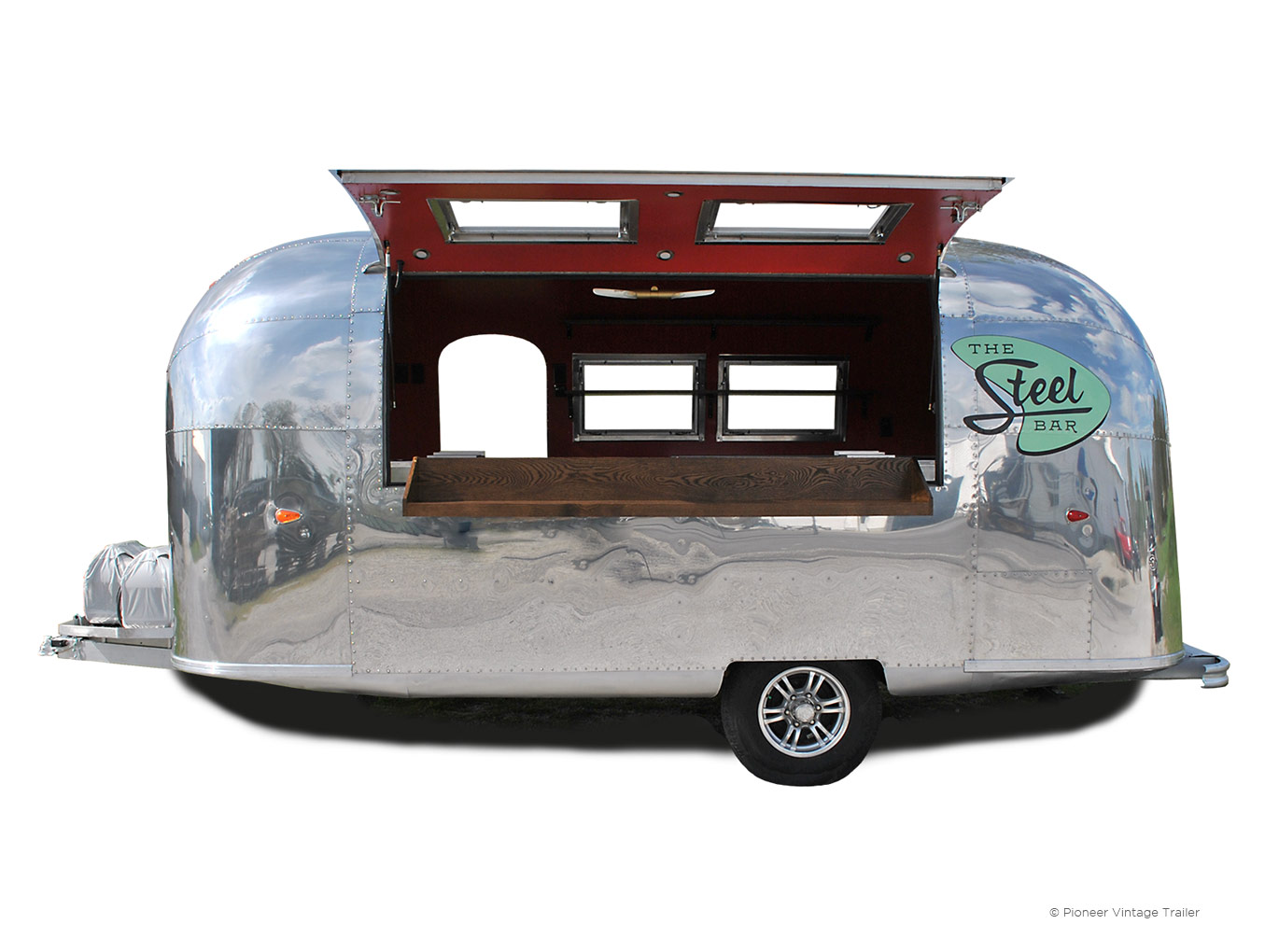 The Steel Bar - Airstream bar trailer