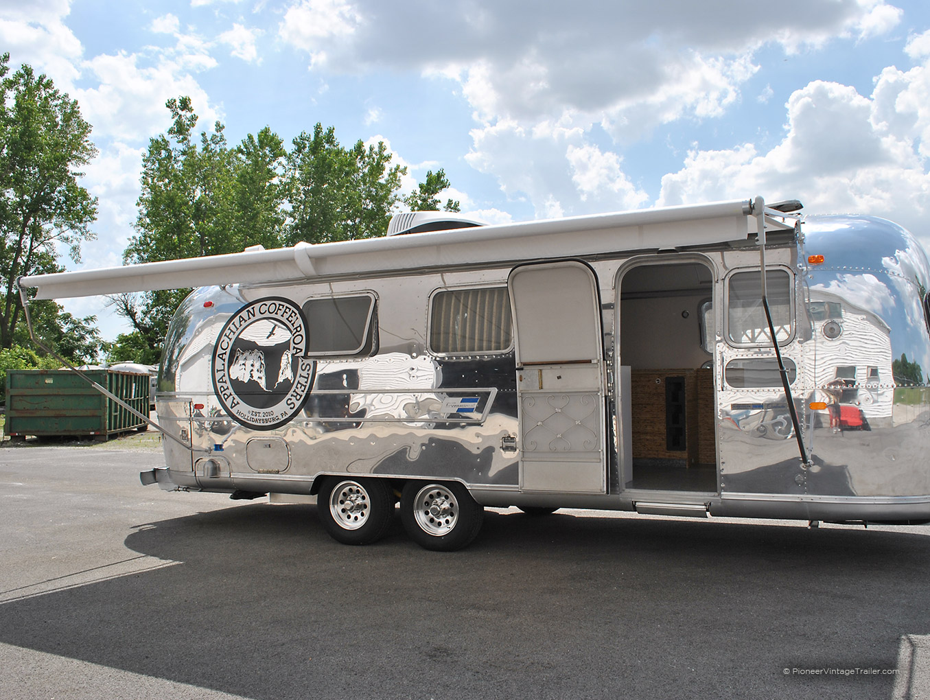 Appalachian Coffee Roasters Airstream with awning