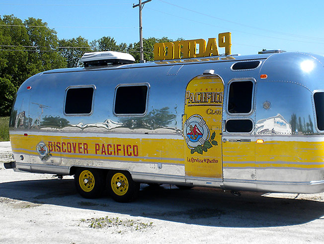 72 Overlander Pacifico beer trailer