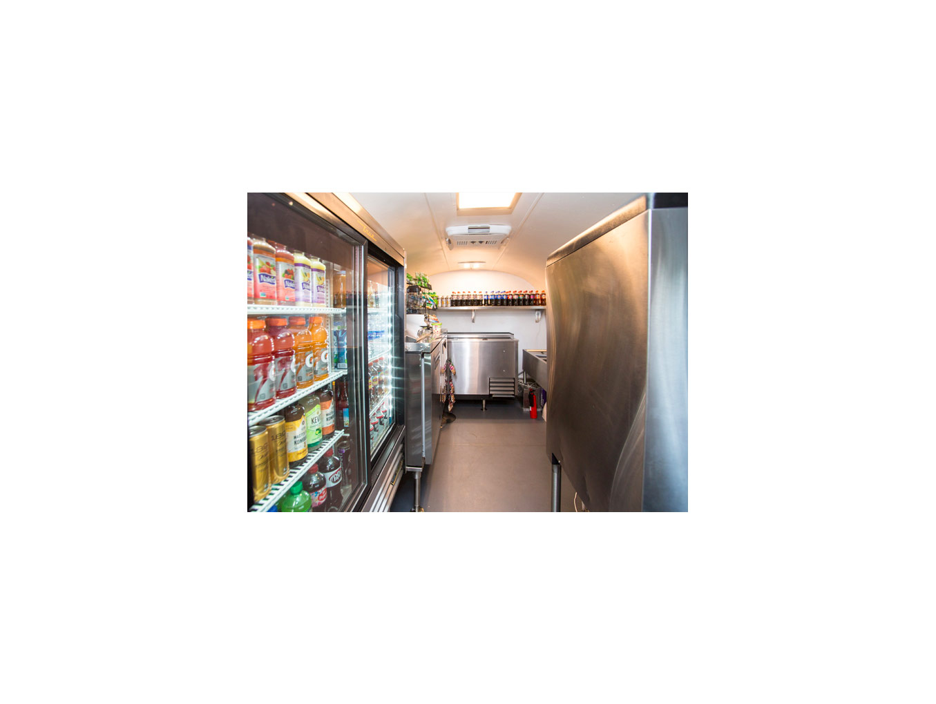 Basecamp Provisions food truck - interior