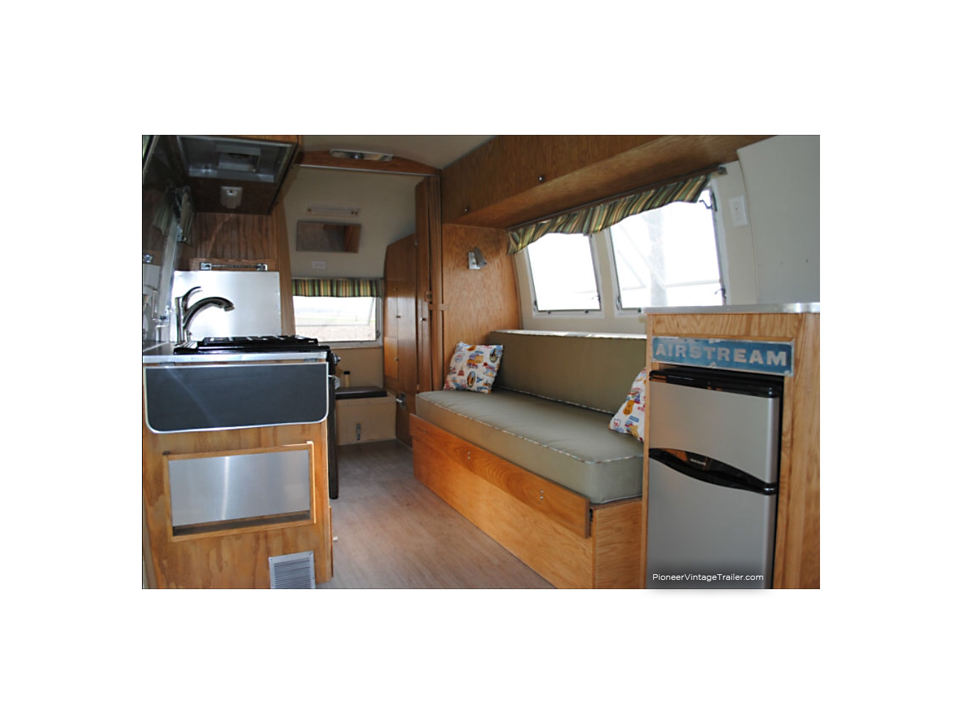 Airstream renovated interior by PVT
