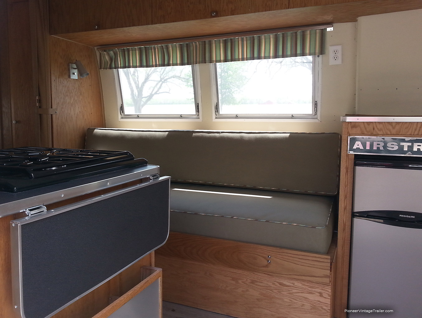 Airstream Safari renovated interior