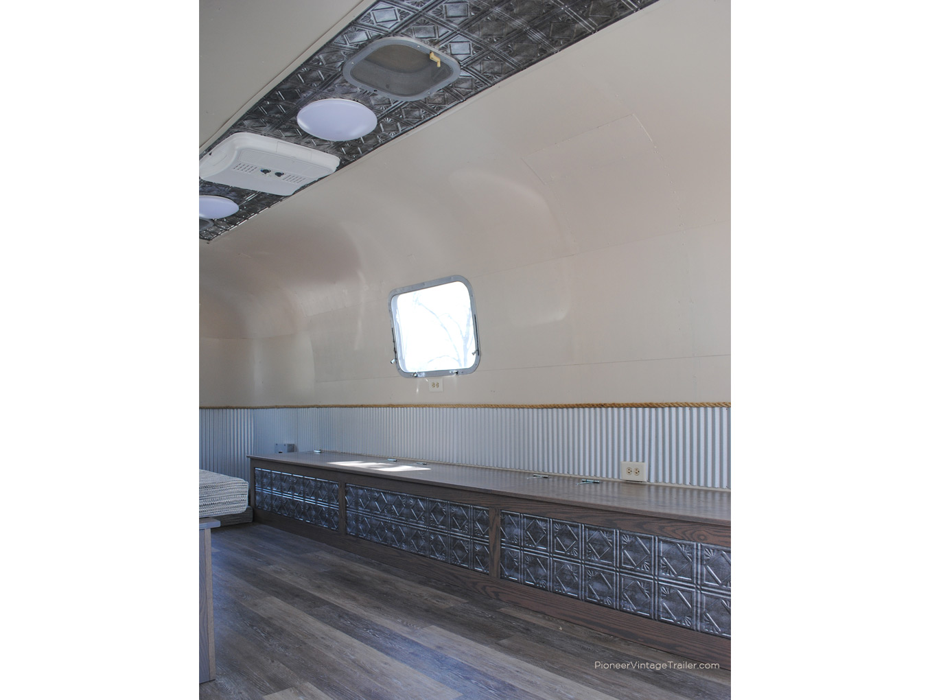 Airstream Argosy Recording Studio - interior