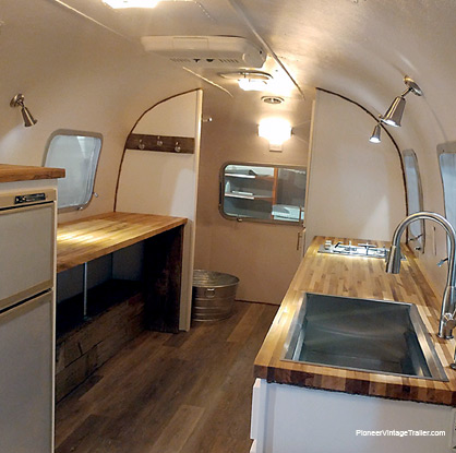 Airstream kitchen makeover